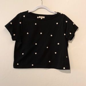 NWOT Madewell Boxy Crop Top